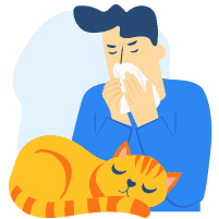 တိရစ္ဆာန် နှင့် အင်းဆက်ပိုးကောင်များကြောင့်ဓာတ်မတည့်ခြင်း